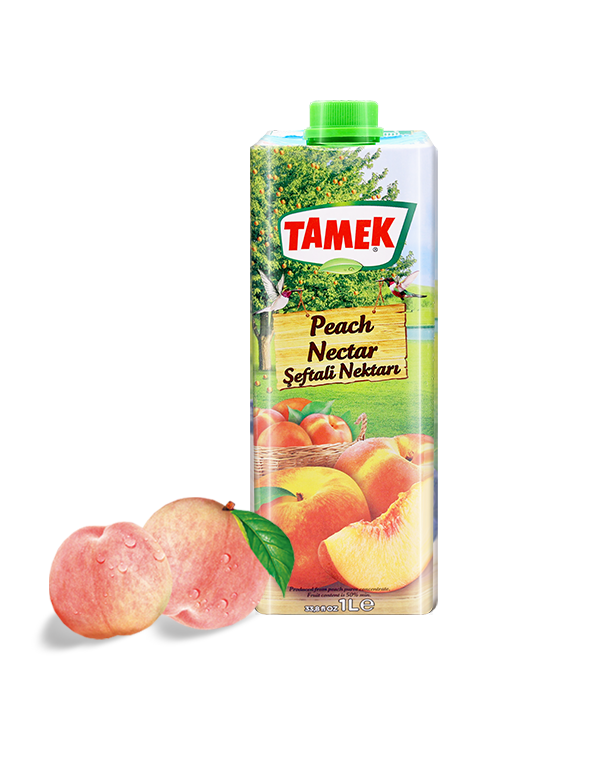 Tamek Peach Nectar/ Persikkanektari 1L - Mehut ja nektarit - 16438 - 1