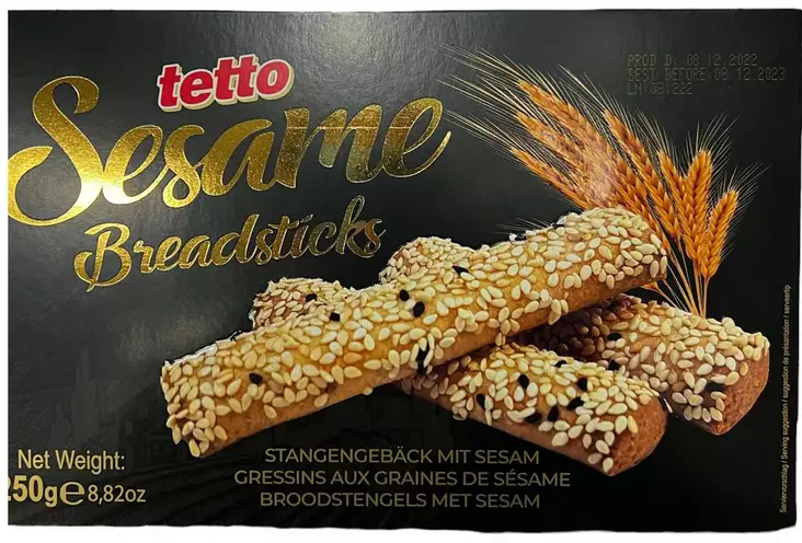 Tetto Breadsticks / Seesamitikku 250g - Sipsit - 10278 - 1