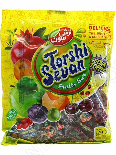 Torshi Sevan Fruit Sour Toffee/ Hedelmäkarkki 500g - Irtomakeiset - 17428 - 1