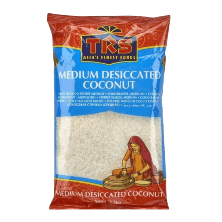 TRS Desiccated Coconut Medium/ Kuivattu Kookospähkinä 300g - Leivonta ja jälkiruoka-aineet - 18808 - 1