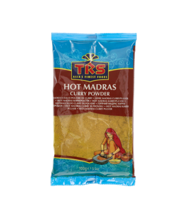 TRS Madras Curry Powder Hot/ Tulinen Curryjauhe 100g - Yleismausteet - 4778 - 1