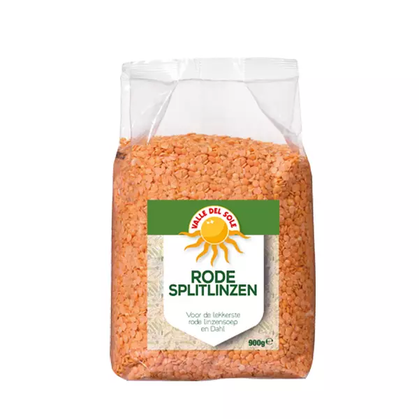 VDS Rode Splitlinzen Linssi 900g - Linssit - 12588 - 1