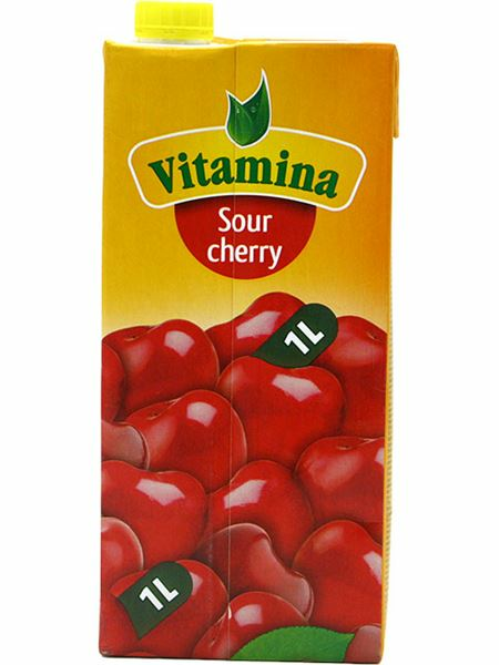 Vitamina Drink Sour Cherry / Kirsikkamehujuoma 1L TETRA - Mehut ja nektarit - 19468 - 1