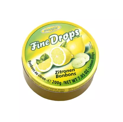 Woogie Fine Drops Lime Karkki 200g - Irtomakeiset - 13908 - 1