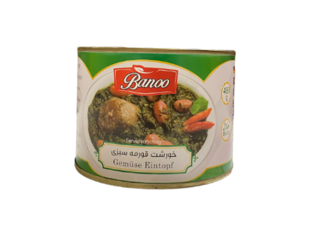Banoo Gemuse Eintopf / Kasvispata Stew 480g TNK - Valmisruokasäilykkeet - 12389 - 1