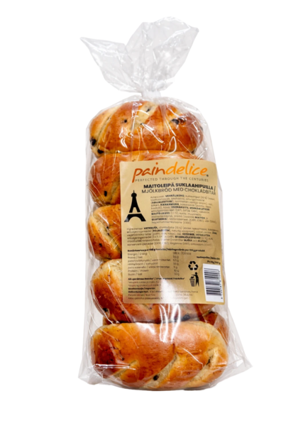 PAINDELICE Maitoleipä Suklaa Hipuilla 350g - Kakut ja pullat - 19189 - 1