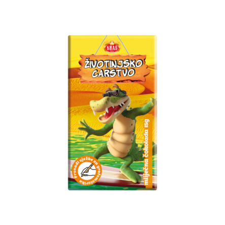 Kras Animal Kingdom Chocolate/ Suklaalevy 15g - Suklaat - 21029 - 1