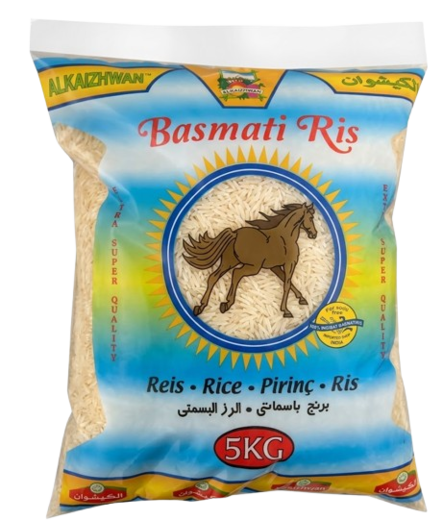 Alkaizhwan Basmati Rice / Basmatiriisi 5kg - Basmatiriisit - 21269 - 1