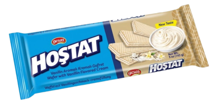 Gesas Wafer w Vanilla Cream/ Vohveli Vaniljakreemitäytteellä 142g - Täytekeksit ja vohvelit - 21649 - 1