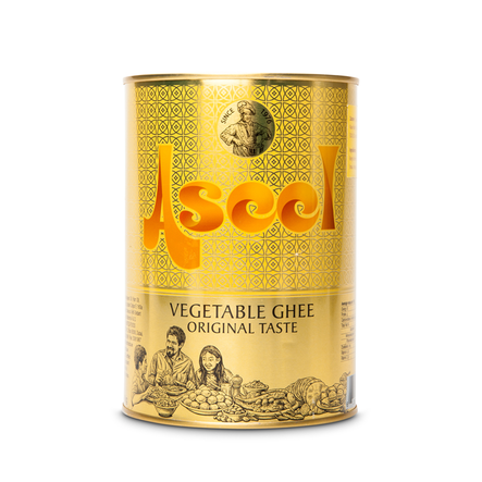 Aseel Vegetable Ghee / Kasvisöljy 1L TNK - Gheet - 509 - 1