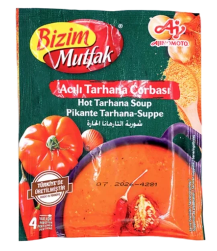 Bizim Mutfak Aci Tarhana Corbasi / Mausteinen Tarhana- keitto 65g - Valmiskeitot ja valmisjauheet - 19109 - 1