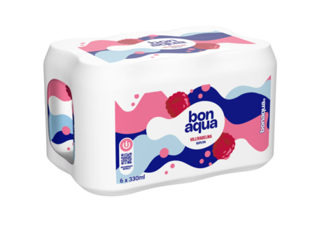 Bonaqua Villivadelma Kivennäisvesi 6X330ml TNK - Kivennäis- ja lähdevedet - 19719 - 1