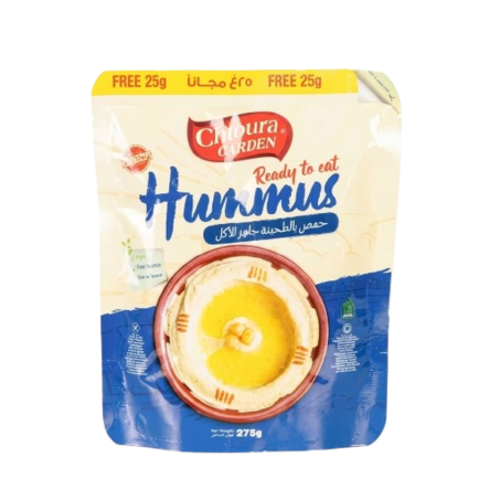 Chtoura Garden Hummus with Tahina / Hummustahna 250g BAG - Papu- ja linssisäilykkeet - 20279 - 1
