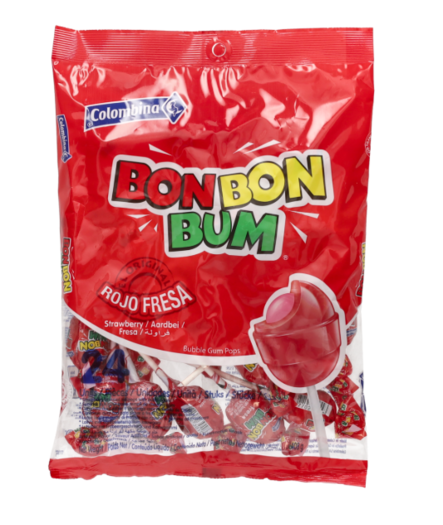 Colombina Assorted Fruitmix Lollypops 24ps Tikkari 408g - Irtomakeiset - 16169 - 1
