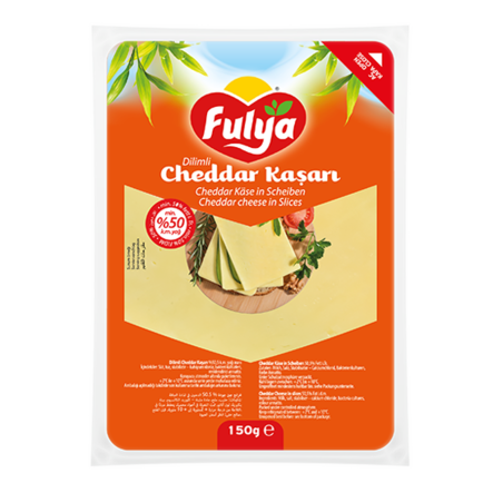 Fulya Sliced Cheddar / Cheddar- juustoviipale 150g - Gouda-juustot - 18649 - 1