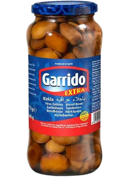 Garrido Extra Bakla / Härkäpapu 580ml CAM - Papu- ja linssisäilykkeet - 9259 - 1