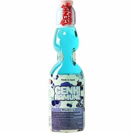 Genki Ramune Blueberry 200ml CAM - Limonadit ja virvoitusjuomat - 8569 - 1