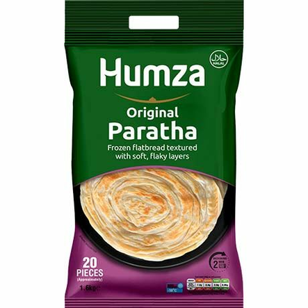 Humza Original Pratha 20pcs 1600gr - Suolaiset leivonnaiset - 13699 - 1