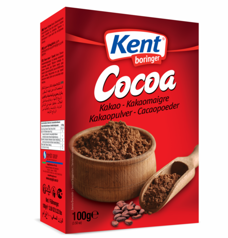 KentBor Kakao / Kaakaojauhe 100g - Leivinjauheet, ruokasoodat & kuivahiivat - 18899 - 1