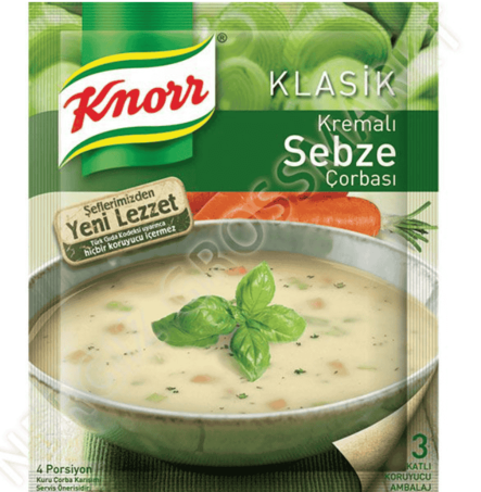 Knorr Kremali Sebze Corbasi / Kermainen vihanneskeitto 65g - Valmiskeitot ja valmisjauheet - 3439 - 1