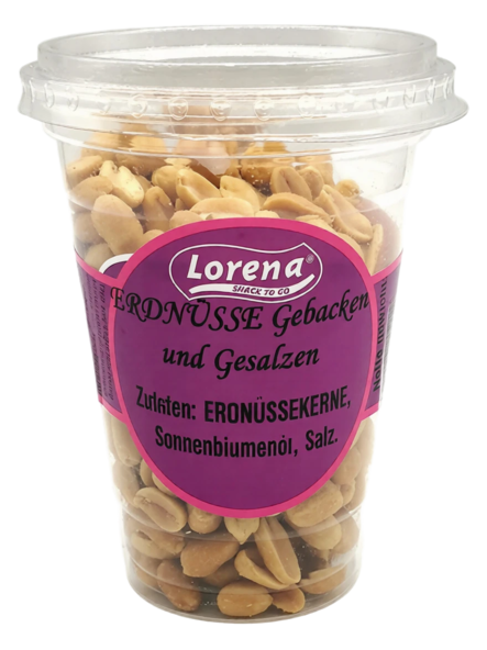 Lorena To Go R&S Peanuts Cup/ Maapähkinät 160g - Pähkinät - 9439 - 1