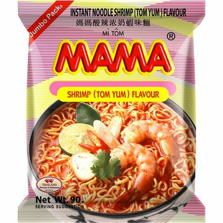Mama Tom Yum Noodles/ Katkarapumakuinen Pikanuudelit 90g - Nuudelit - 18569 - 1