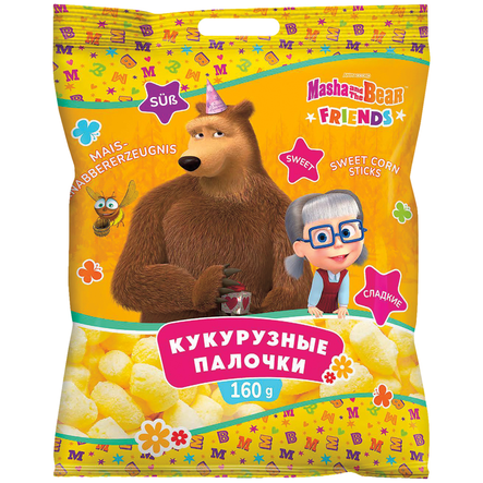 Masha Sweet Corn Stick Sipsi 160g - Sipsit - 20759 - 1
