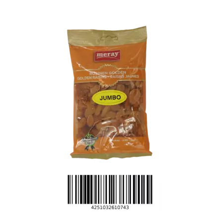 Meray Altin Kuru Uzum / Kuivatut keltaiset rusinat 250g - Kuivatut hedelmät - 3789 - 2