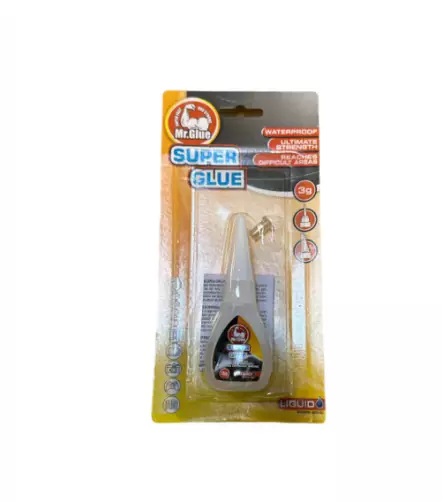 Mr. Glue Super liima 3g 069795 - Koti ja käyttötavara - 13109 - 1