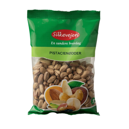 Silkevejen Roasted&salted Pistachios / Paahdetut&suolatut pistaasipähkinä 200g - Pähkinät - 19149 - 1