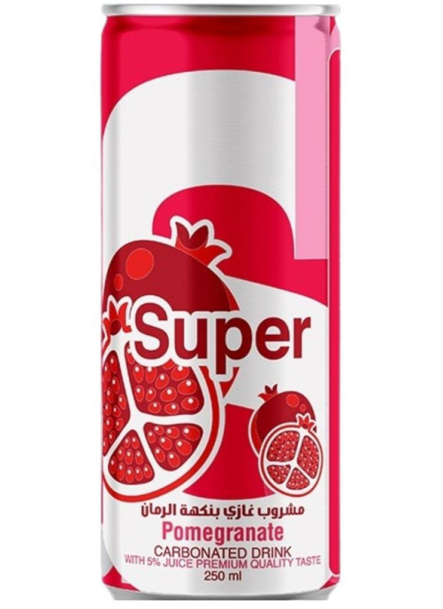 Super Pomegranate Carbonated Drink/ Granaattiomena makuinen hiilihapotettu juoma - Limonadit ja virvoitusjuomat - 18199 - 1