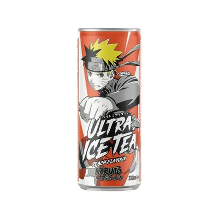 Ultra Ice Tea Peach Flavour Naruto 330ml - Limonadit ja virvoitusjuomat - 15059 - 1