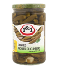 1&1 Tiny Pickled Cucumbers / Suolakurkku 650g CAM - Kurkkusäilykkeet - 21079 - 1