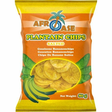 Afroase Plantain Chips Salted / Banaanisipsi suolattu 80g - Sipsit - 8839 - 1