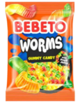 Bebeto Worm Karkkipussi 80g - Irtomakeiset - 19519 - 1