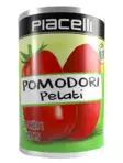 Piacelli Pomodori Pelati/ Kuoritetut tomaatit 400g TNK - Tomaatti- ja paprikasäilykkeet - 15319 - 1
