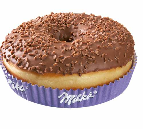 03102 Panobake Milka Donut / Milka Donitsi 55g - Makeat leivonnaiset - 3899 - 1