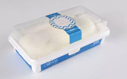 111101 Lezza Maras Ice Cream Plain / Vanilja Jäätelö 500g - Pakastemakeiset ja -jälkiruoat - 6899 - 1