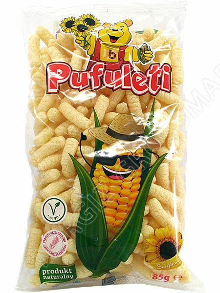 Corn Puffs (Vegan) / Maissinaksut 85g - Sipsit - 11709 - 1