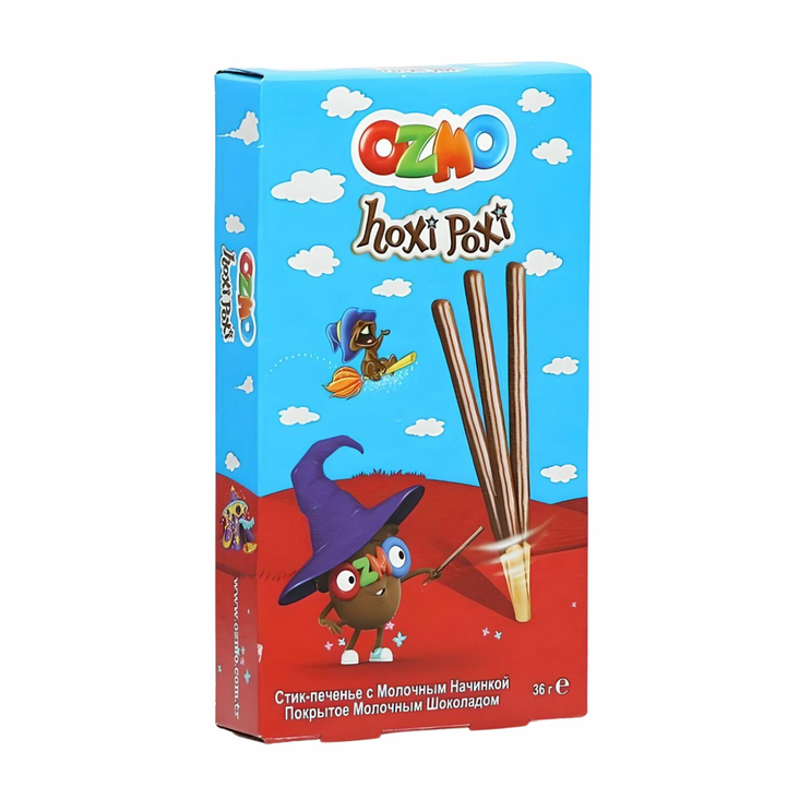 Solen Ozmo Biscuit Stick/ Maitosuklaa ja Maitokerma Suklaatikku 36g - Täytekeksit ja vohvelit - 17149 - 1