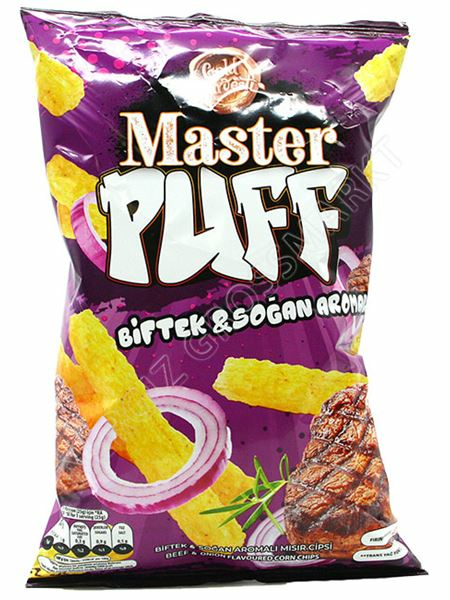 Gold Harvest Master Puff Beef&Onion Flavour Sipsi 90g - Sipsit - 17419 - 1