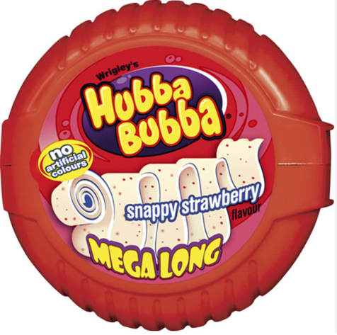 Hubba Bubba Chewing Gum Strawberry Purukumi 56g - Purukumit - 18369 - 1