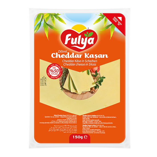 Fulya Sliced Cheddar / Cheddar- juustoviipale 150g - Gouda-juustot - 18649 - 1