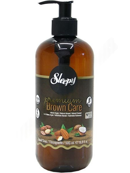 Sleepy Liquid Soap Brown Care/ Nestesaippua 500ml - Saippuat ja suihkugeelit - 18989 - 1