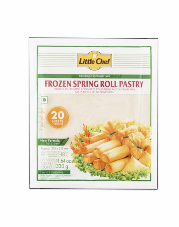 Little Chef Frozen Spring Roll Pastry / Kääryle paperi 20kpl 330g - Suolaiset leivonnaiset - 19019 - 1