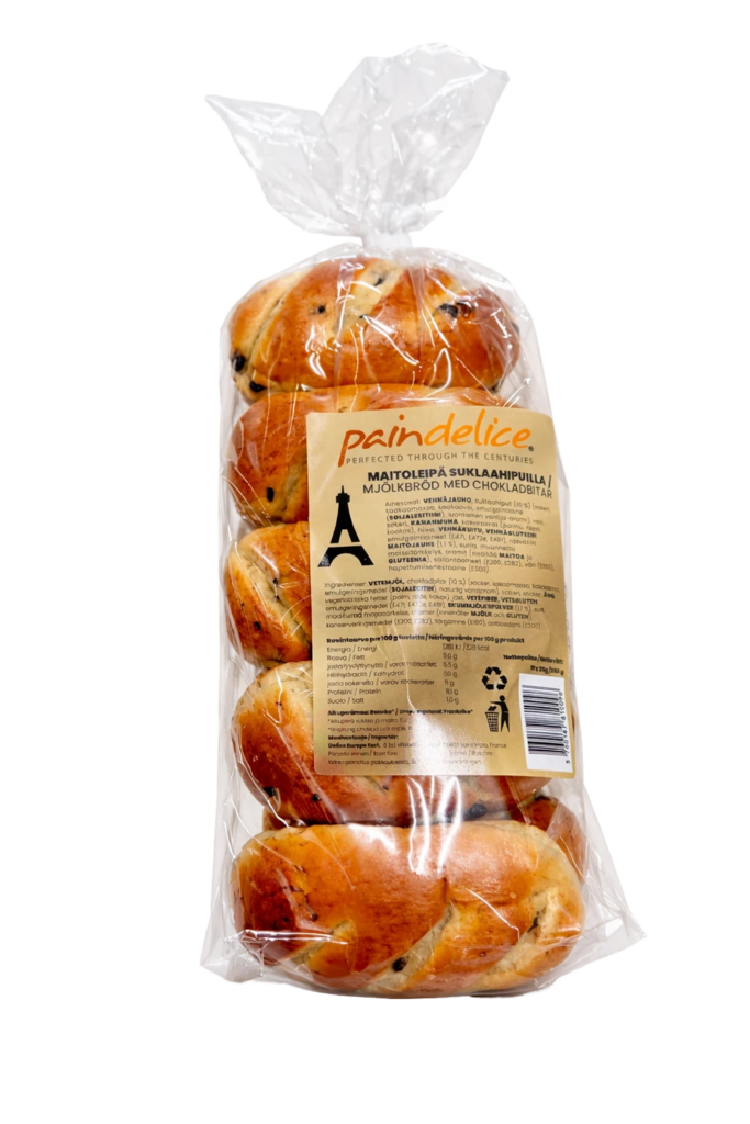 PAINDELICE Maitoleipä Suklaa Hipuilla 350g - Kakut ja pullat - 19189 - 1