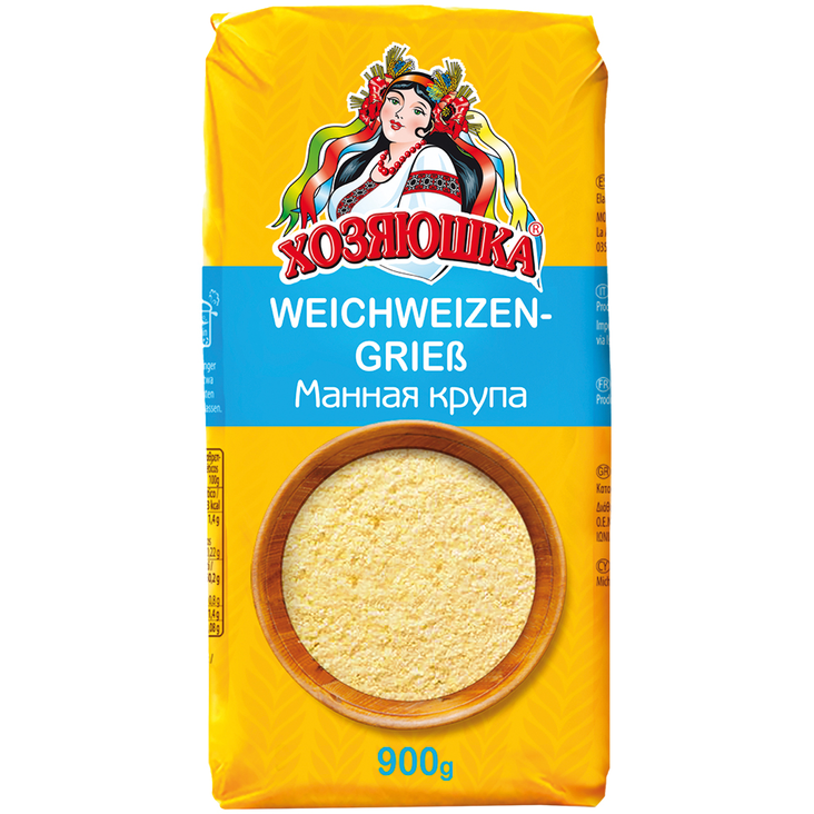 Hosyaushka Semolina/ Semolina jauho 900g - Vehnäjauho - 20739 - 1