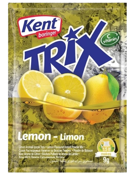 KentBor Trix Lemon Powder Drink/ Juomajauhe 9g - Juomajauheet - 20969 - 1