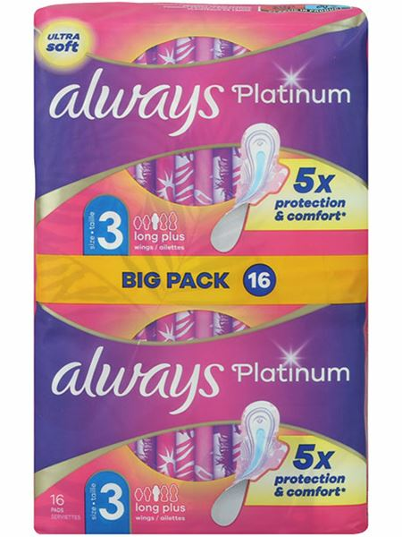 Always Platinum Discreet Size Normal 16pcs/ Terveysside - Hygieniatarvikkeet - 21509 - 1