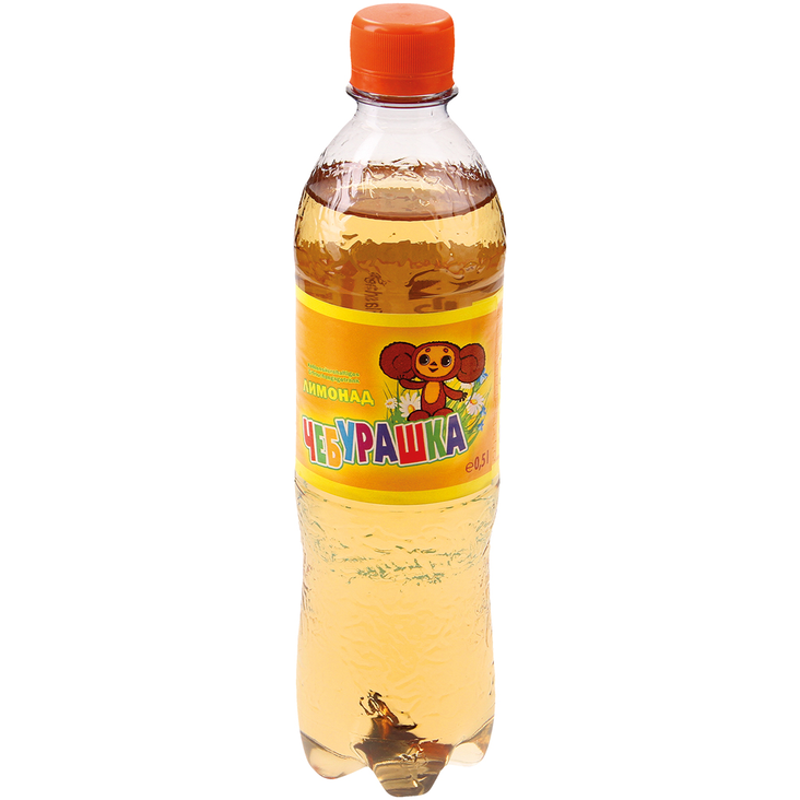 Limonad Cheburashka/ Hedelmänmakuinen virvoitusjuoma 500ml - Limonadit ja virvoitusjuomat - 21559 - 1